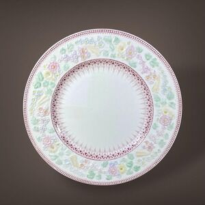 George Jones & Sons Shannon Floral Relief Dinner Plate England Vintage 1920s